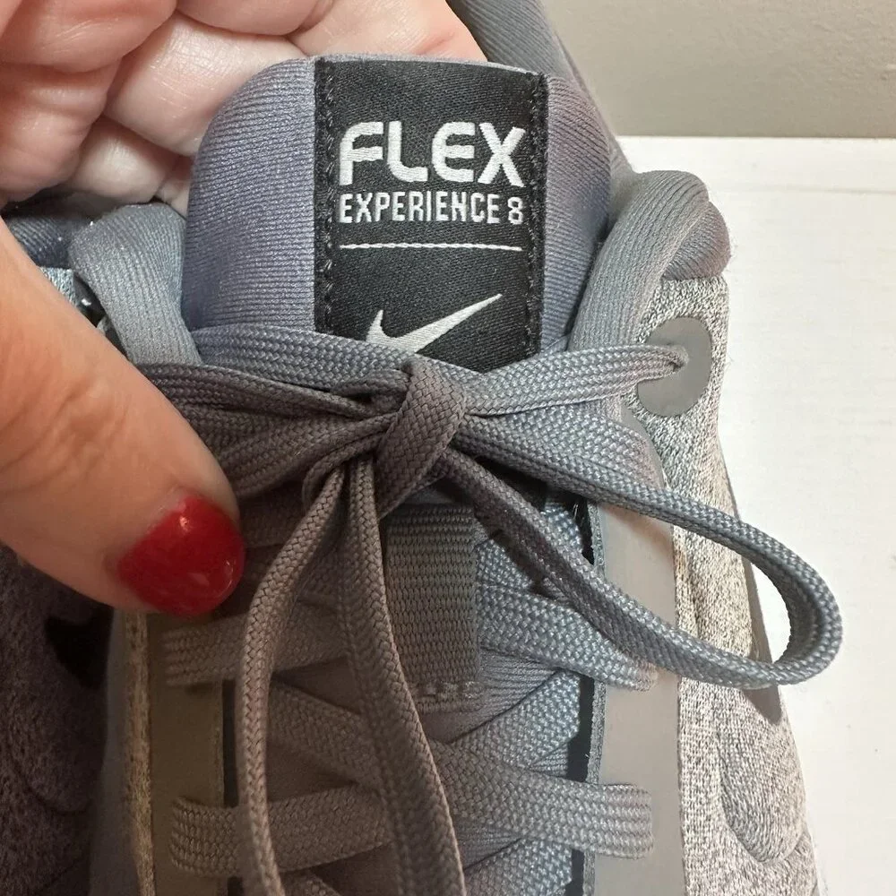 Nike Shoes Men’s 7.5 Cool Grey Flex Experience 8 Running Walking AJ900-012 - Picture 5 of 8